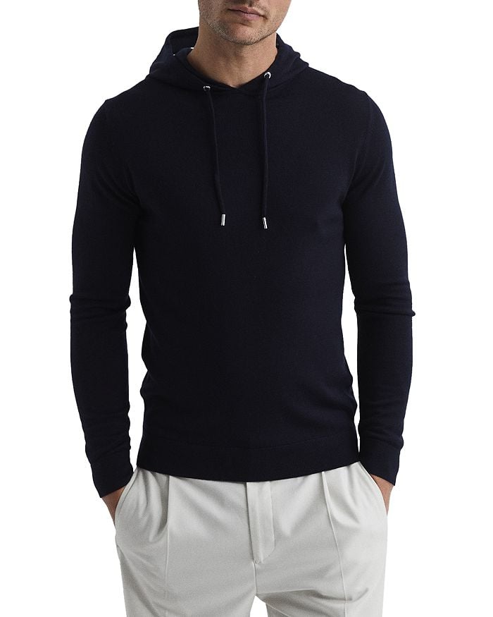 

Толстовка Holland Merino Wool Solid Regular Fit REISS, Черный