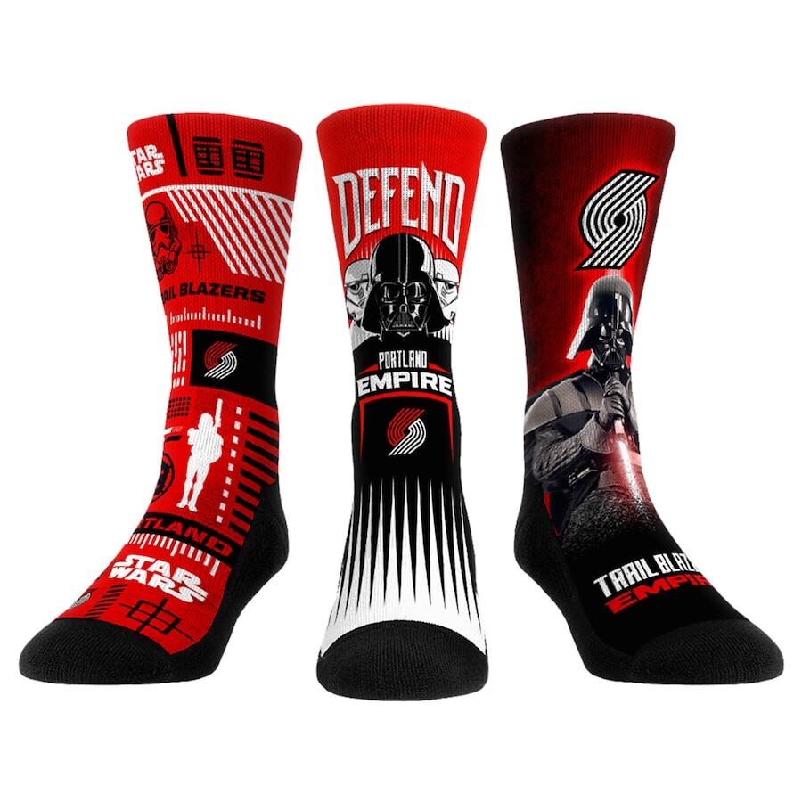 

Комплект носков Rock Em Socks Portland Trail Blazers, красный