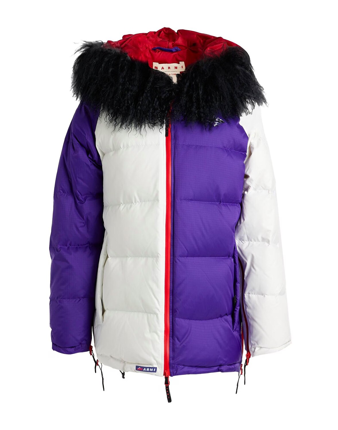 

Пуховик Marni, фиолетовый