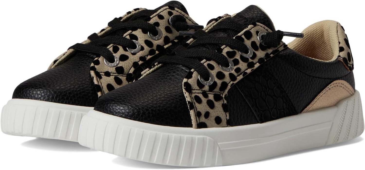 

Кроссовки Blowfish Malibu Kids Wave-T, цвет Black Tumble/Slick Croc/White/Leopard