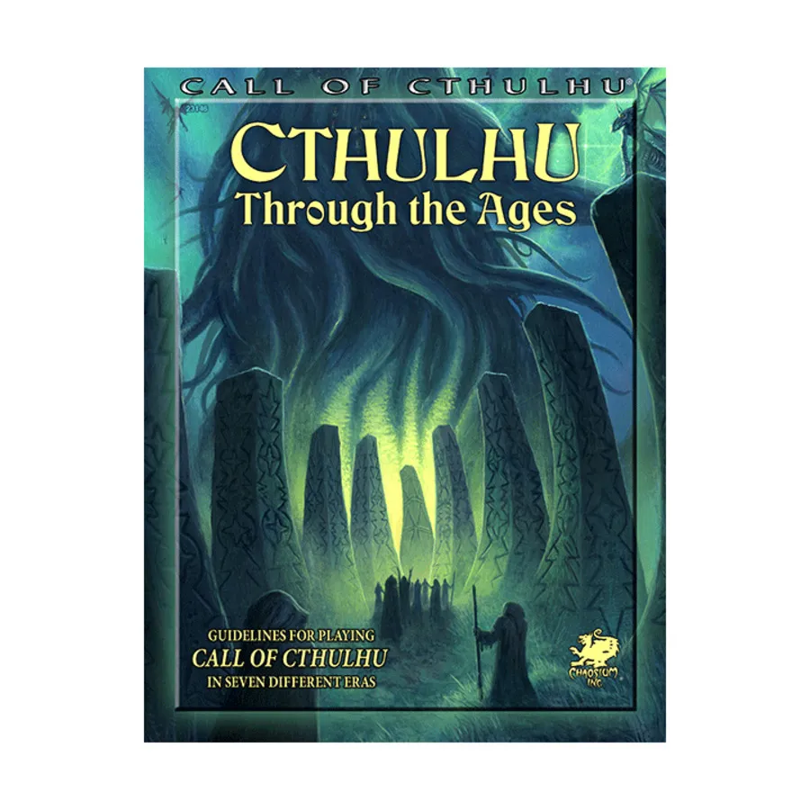 

Cthulhu Through the Ages, Call of Cthulhu - Adventures & Modules (Chaosium 5.6-6th Editions), мягкая обложка
