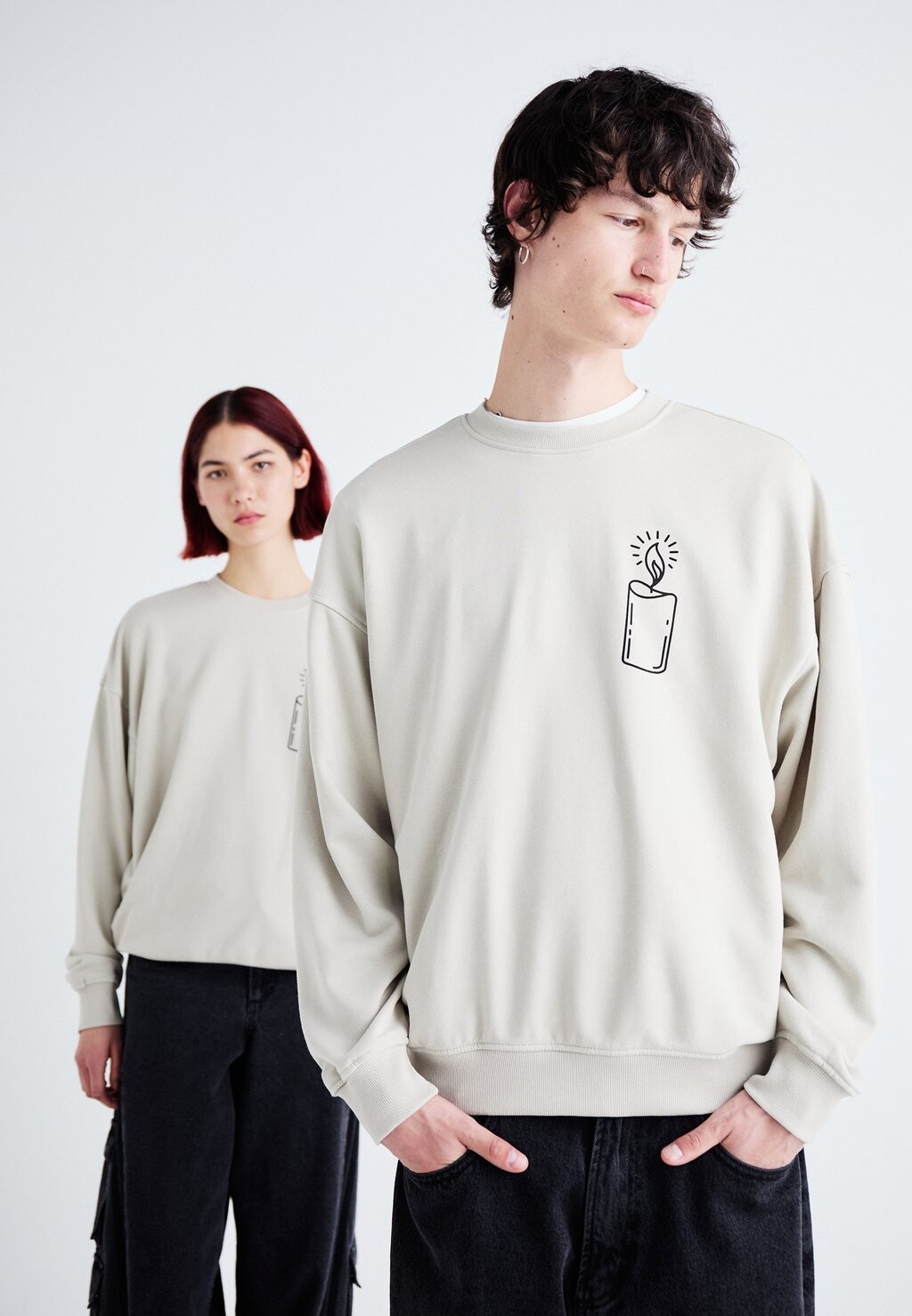 

Толстовка Onsleo Crew Neck Effect Unisex Only, Moonstruck