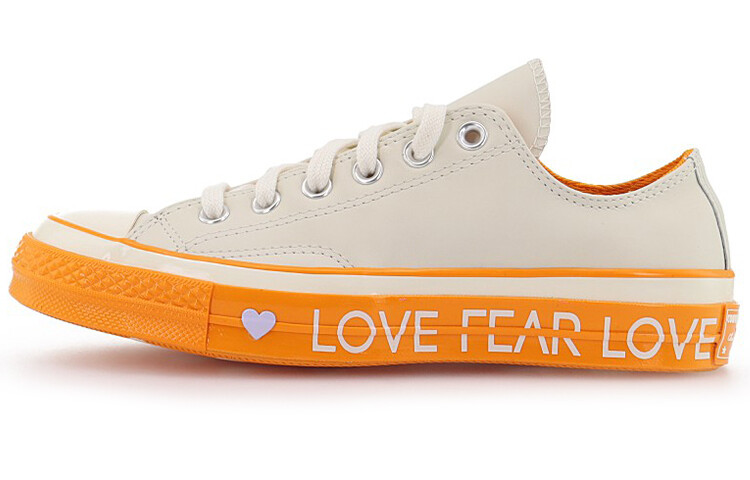 

Конверсы Chuck Taylor All Star 1970-е Love Fear Love Женский желтый