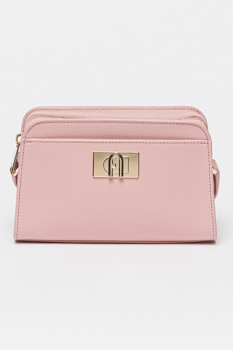 

Кожаная маленькая сумка 1927 года Furla, розовый