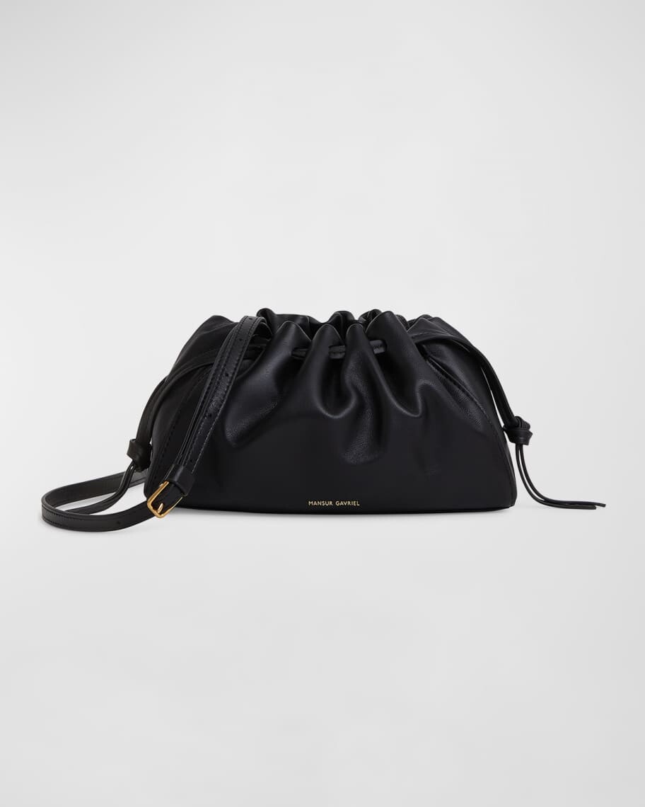 

Кожаная мини-сумка через плечо Bloom Mansur Gavriel