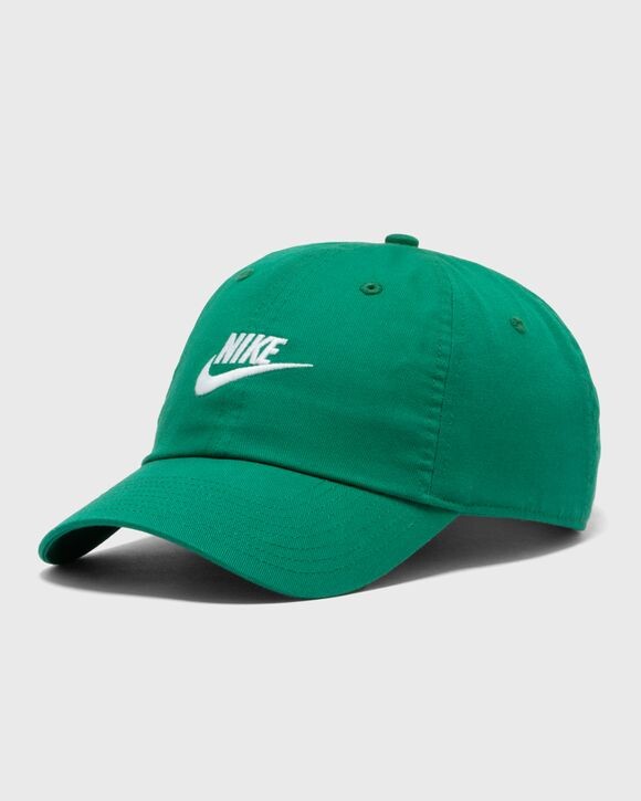 

Бейсболка Nike Club Unstructured Futura Wash Cap, цвет malachite/white