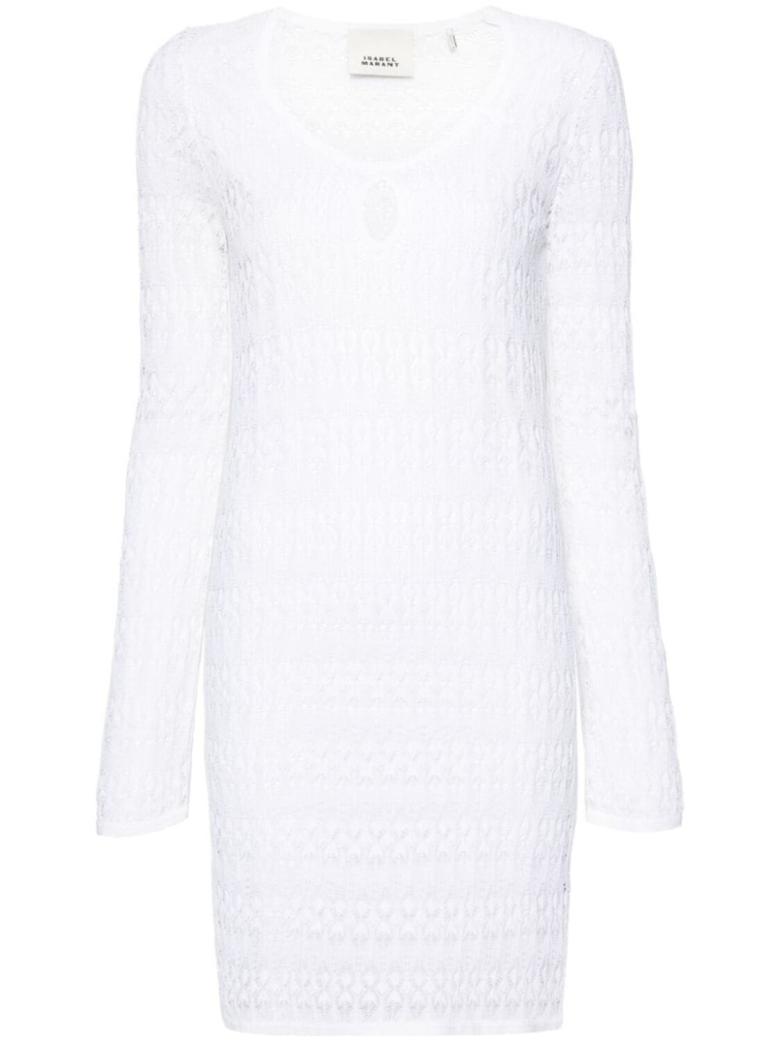 

ISABEL MARANT трикотажное платье Parma, белый