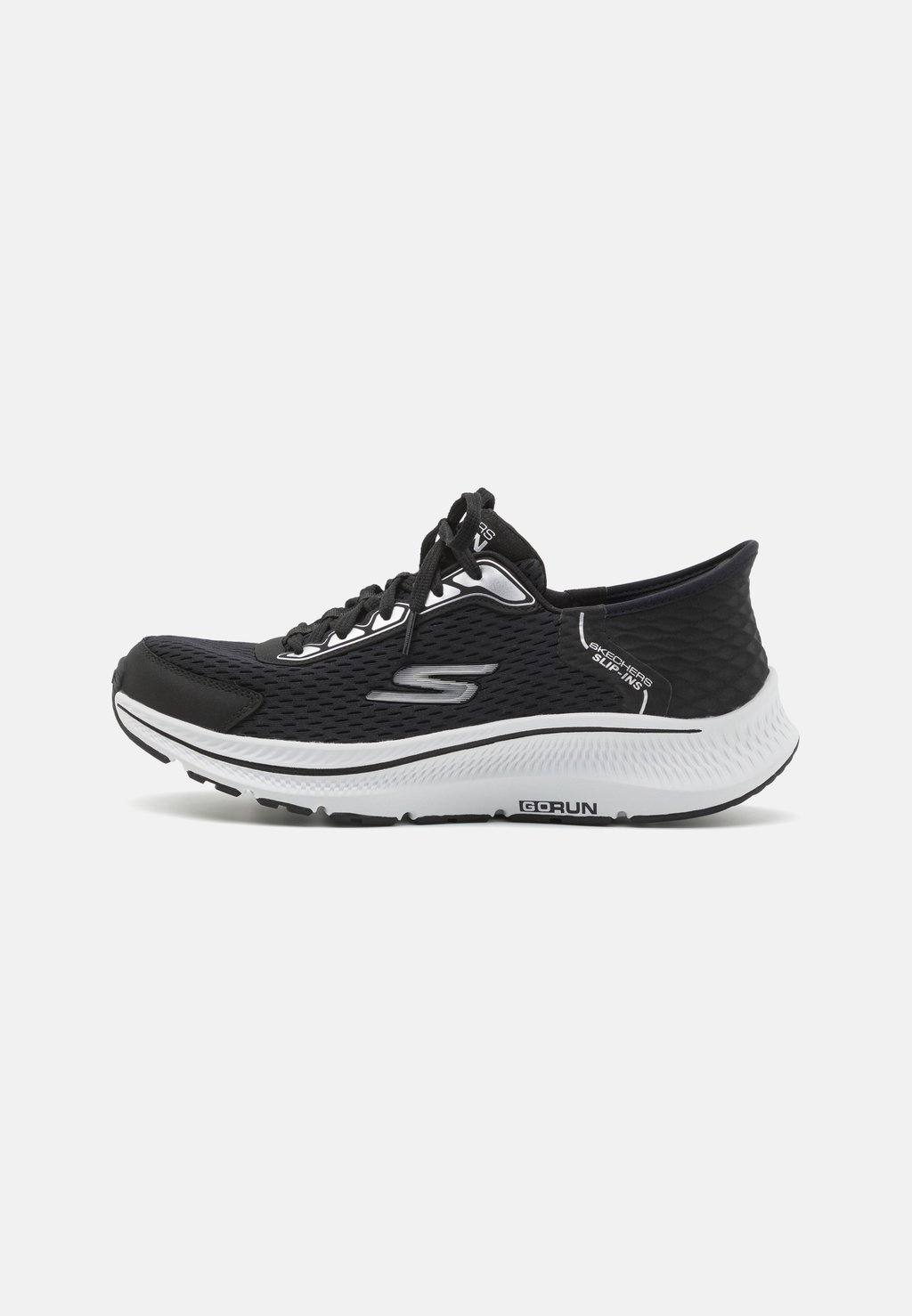 Обувь для ходьбы GO RUN CONSISTENT 2.0 SLIP-IN Skechers Performance, цвет black/white обувь для ходьбы go walk 7 slip in skechers performance цвет white textile black trim