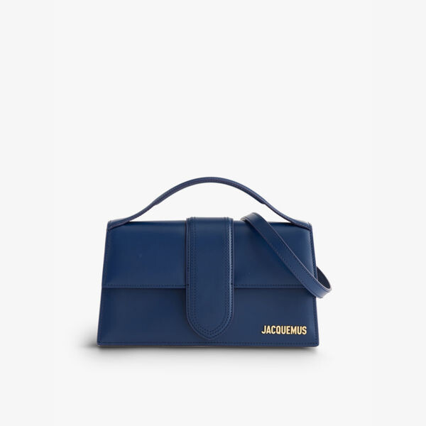 

Сумка из кожи Le grand bambino с верхней ручкой Jacquemus, синий