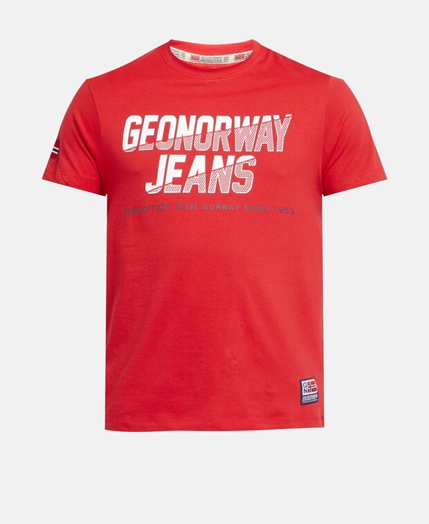 

Футболка Geographical Norway, красный