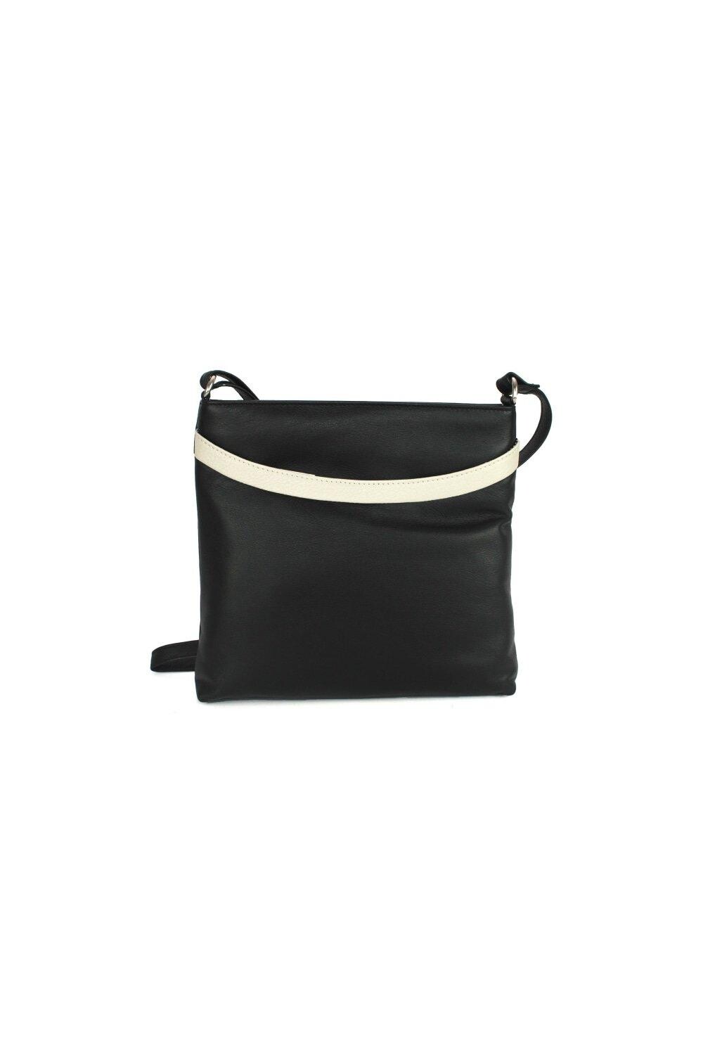 

Сумочка Aimee с цветным ремешком Eastern Counties Leather, черный