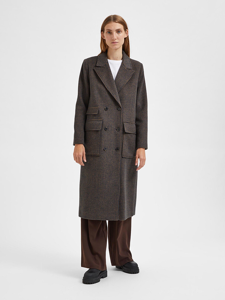 

Куртка SELECTED FEMME Katrine, коричневый