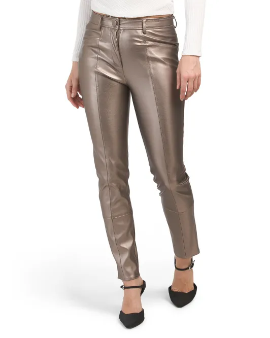 

Брюки из искусственной кожи Rue Milly, цвет Silver