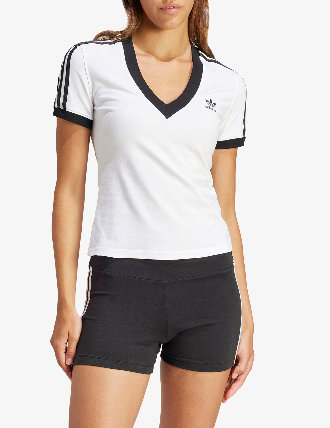 

Хлопковая футболка Adidas Originals, белый
