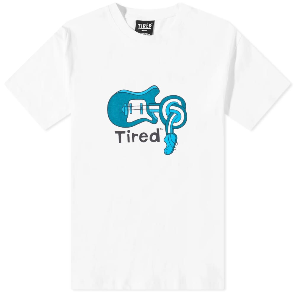 

Футболка Tired Skateboards Spinal Tap, белый