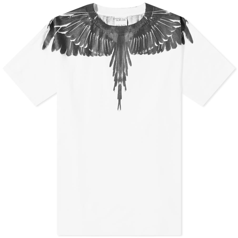 

Футболка Marcelo Burlon Icons Wings, белый/черный