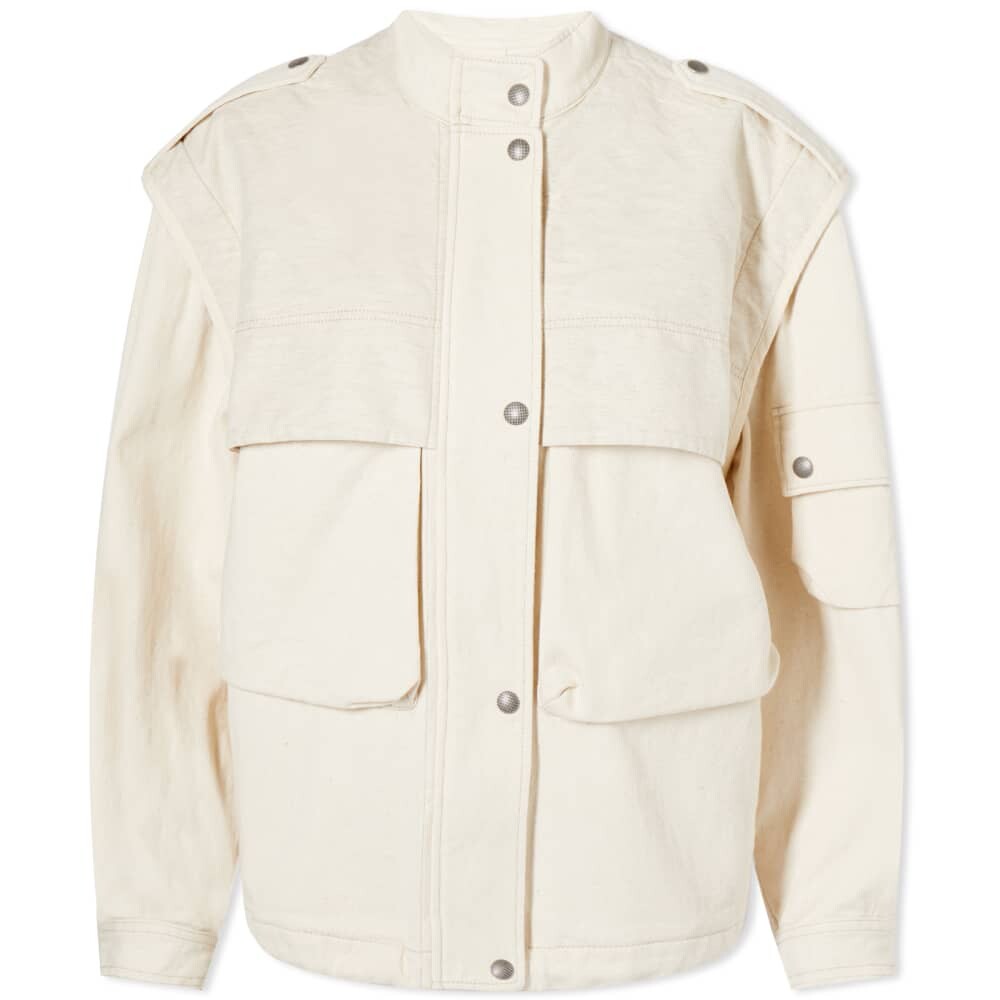

Куртка карго Isabel Marant, экрю