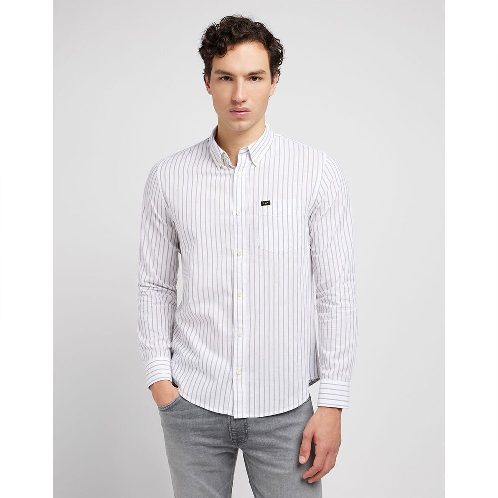 

Рубашка с длинным рукавом Lee Button Down, белый