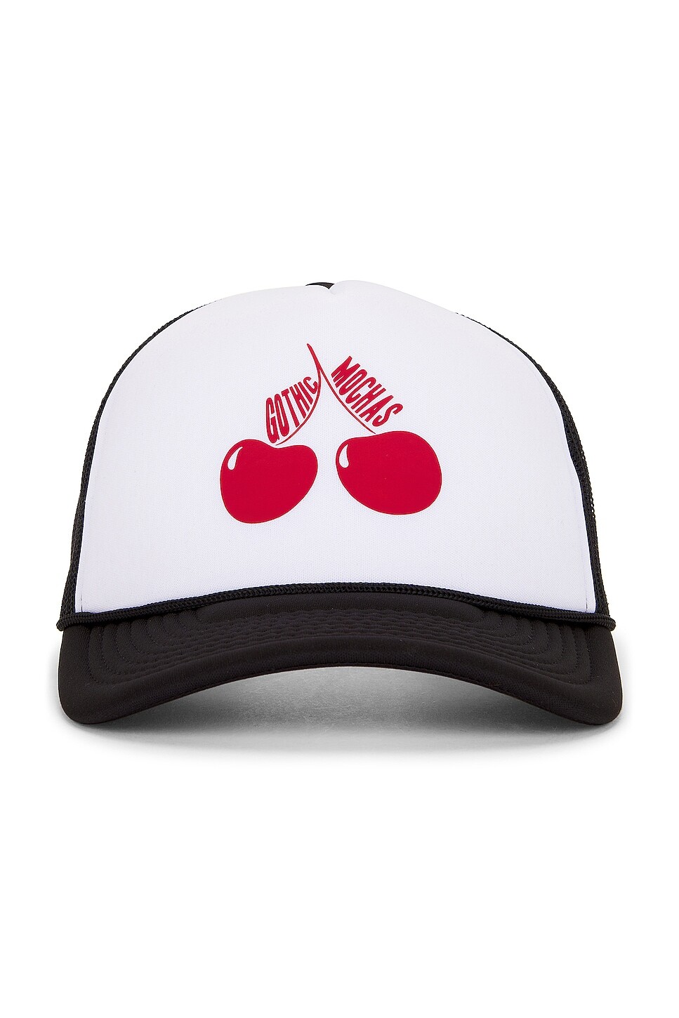 

Кепка Gothicmochas Cherry Bomb Trucker, цвет White & Black