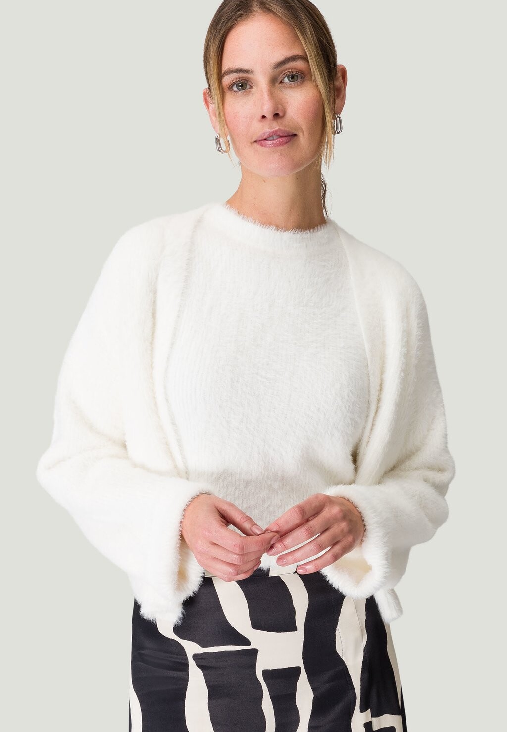 

Кардиган OPEN STYLE zero, цвет offwhite