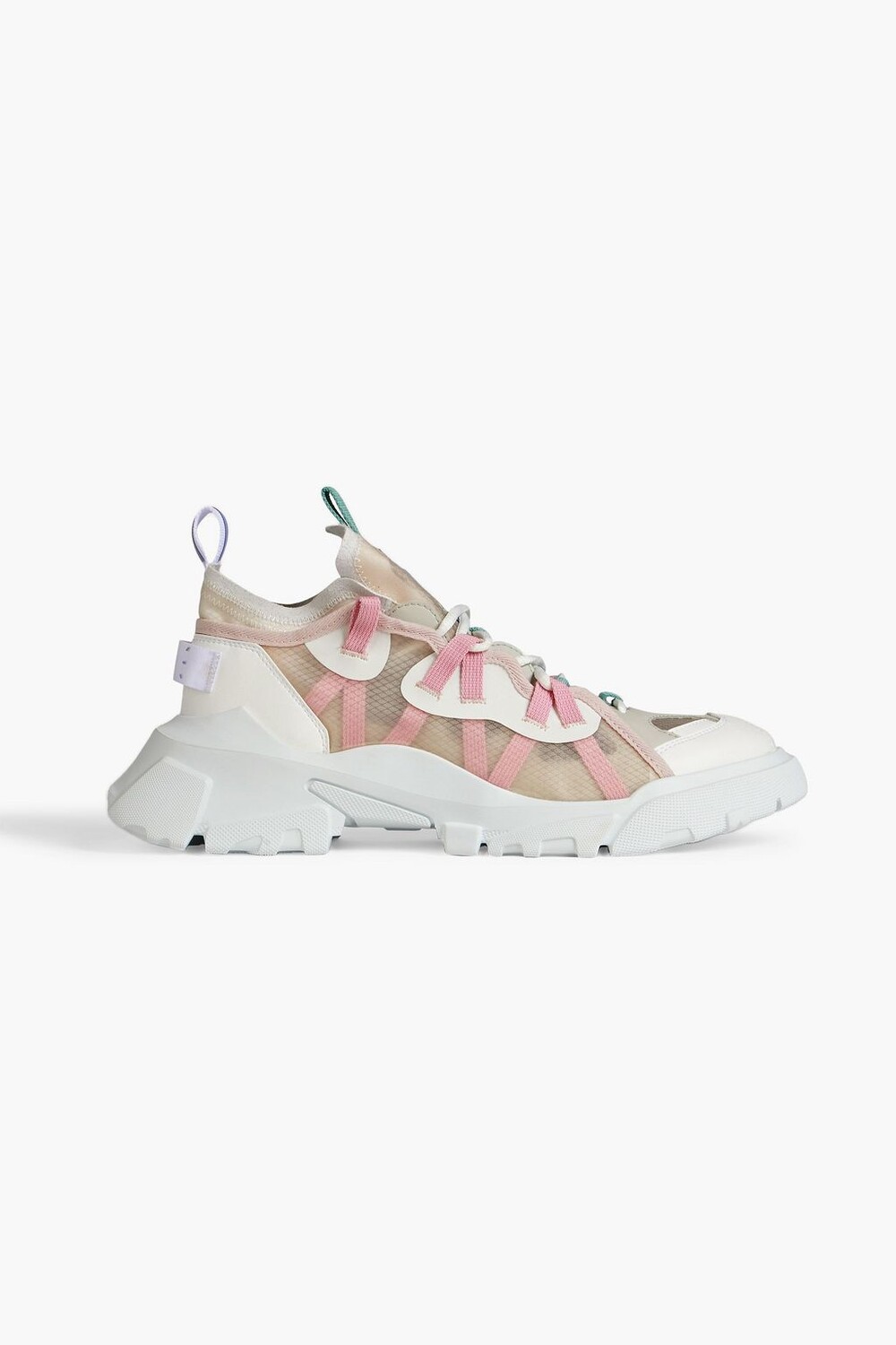 

Кроссовки Orbyt Descender из кожи, резины и рипстопа MCQ ALEXANDER MCQUEEN, бежевый