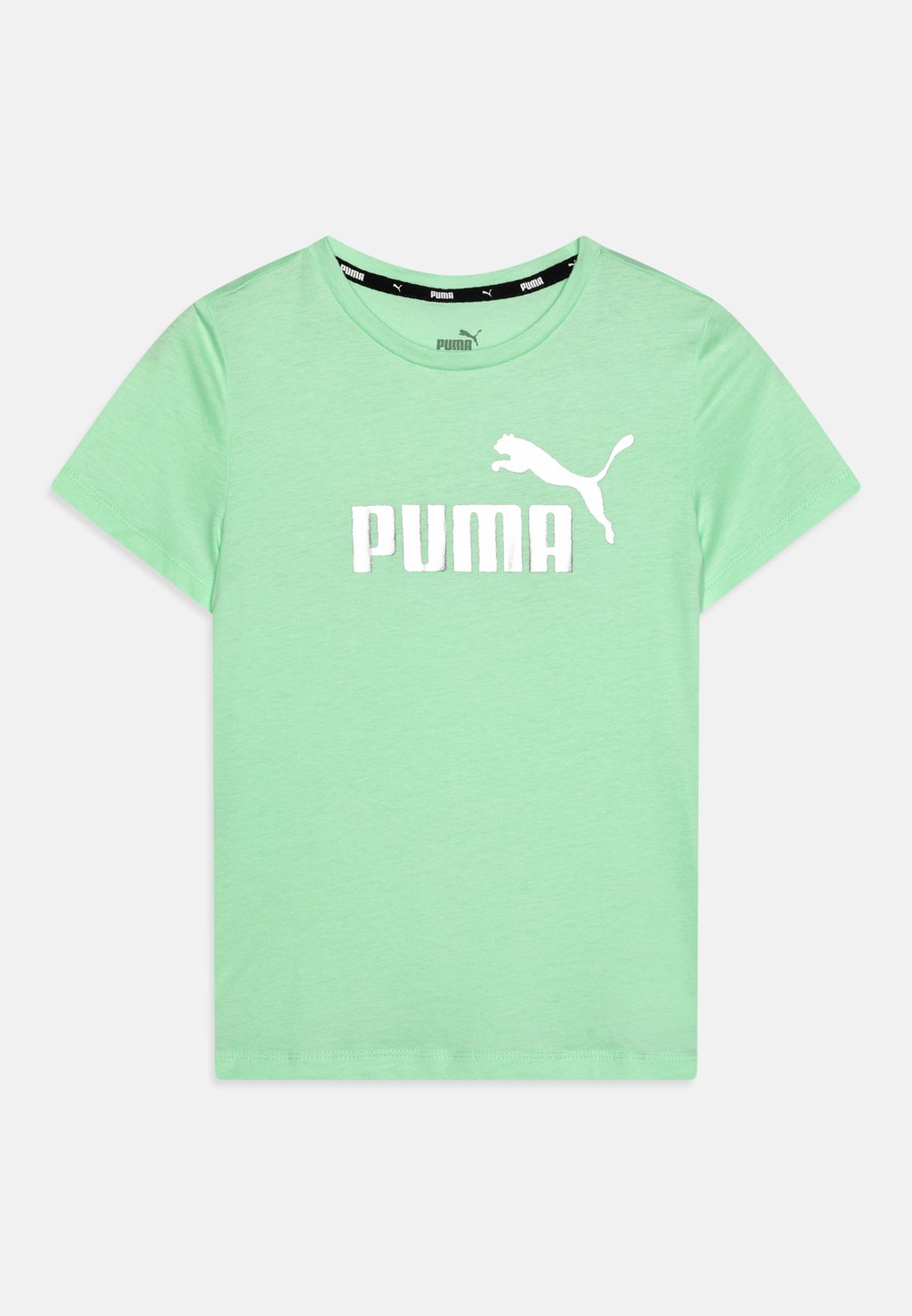 Футболка с принтом Logo Tee Unisex Puma, цвет fresh mint