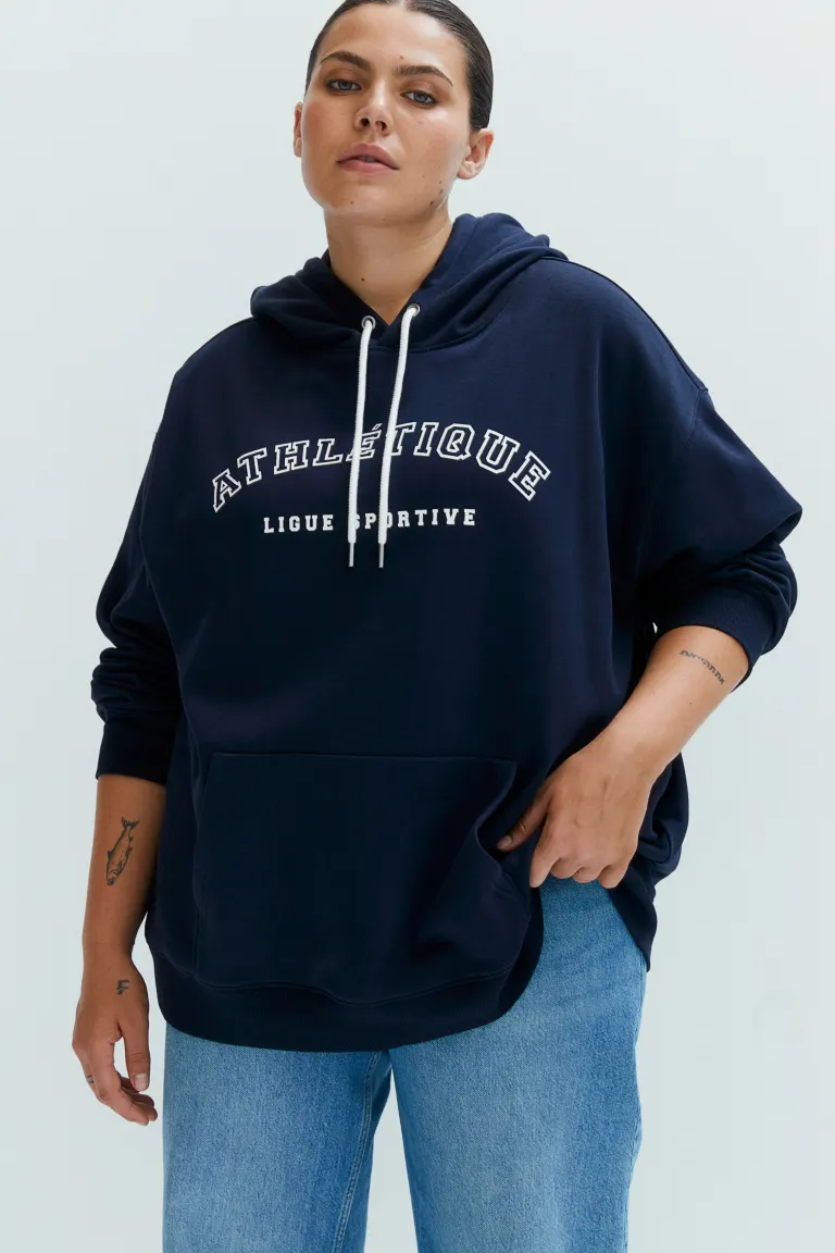 

Толстовка с капюшоном H&M, синий