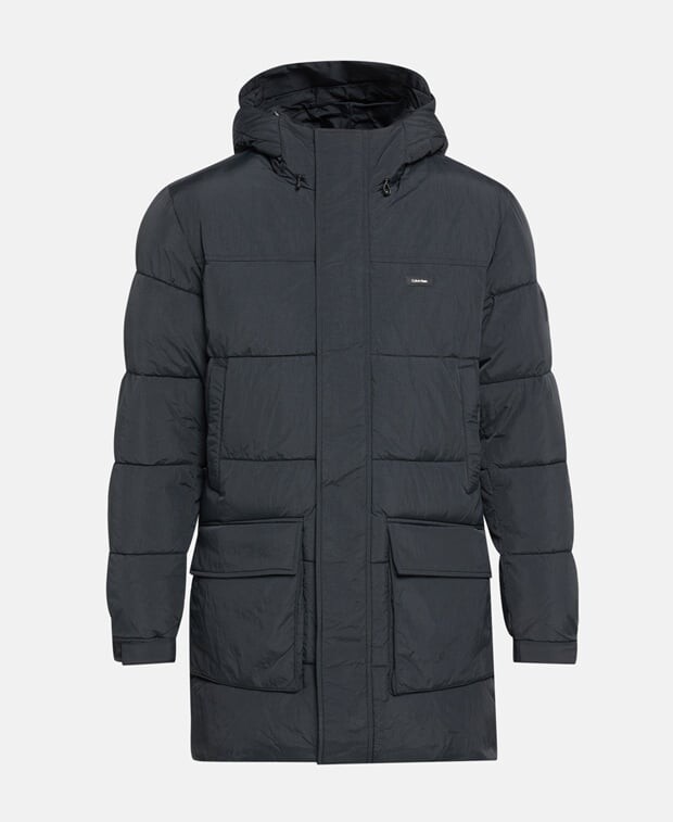 

Зимнее пальто Calvin Klein, черный