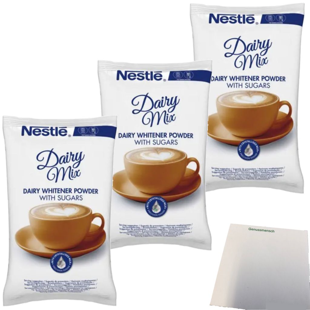 

Молочная смесь Nestle Coffee Creamer с сахарной начинкой для капучино, упаковка из 3 шт. (3 упаковки по 900 г) + блок usy