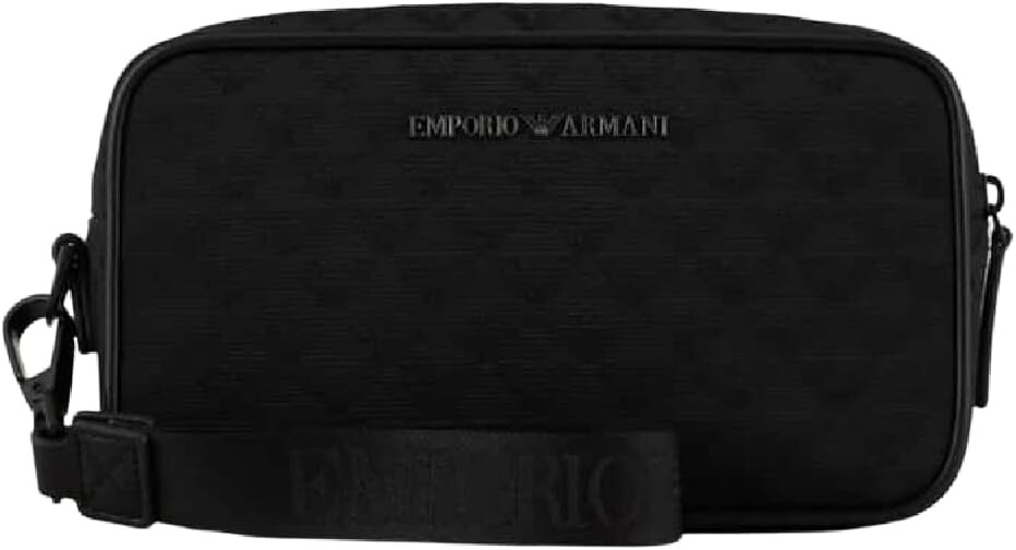 

Emporio Armani мужская косметичка с монограммой Eagle черный
