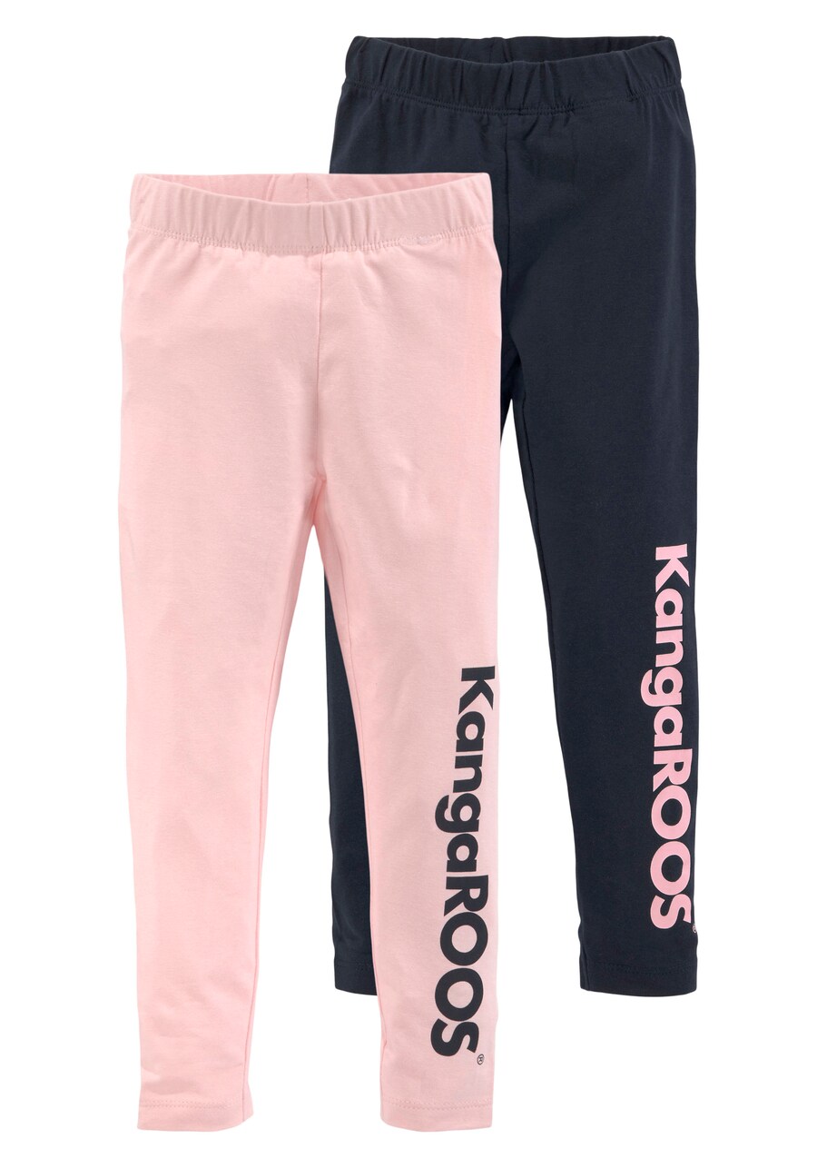 

Леггинсы KangaROOS Skinny Leggings, цвет Dark blue/Pink