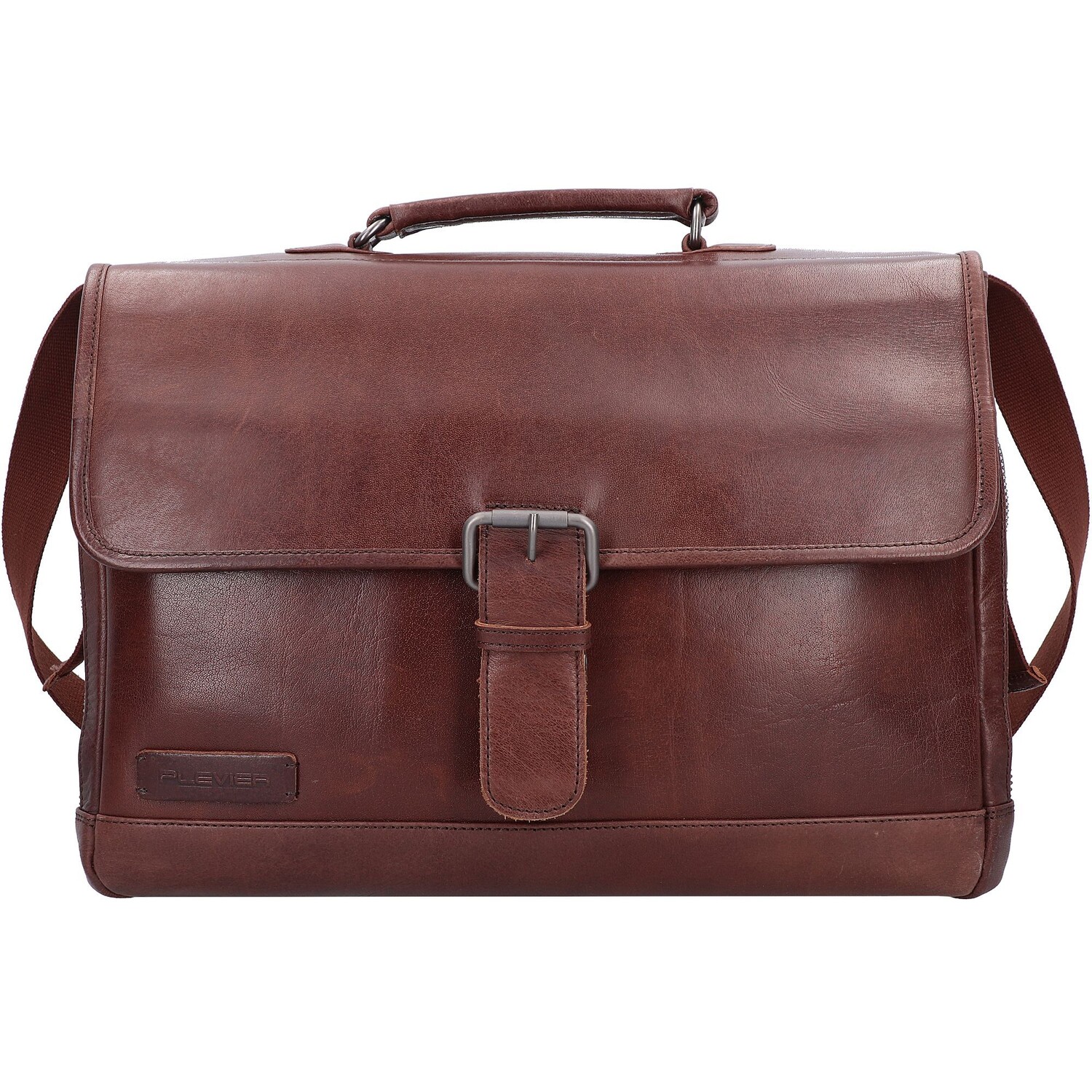 

Сумка для ноутбука Plevier Quartz Leder 41 cm Laptopfach, темно коричневый