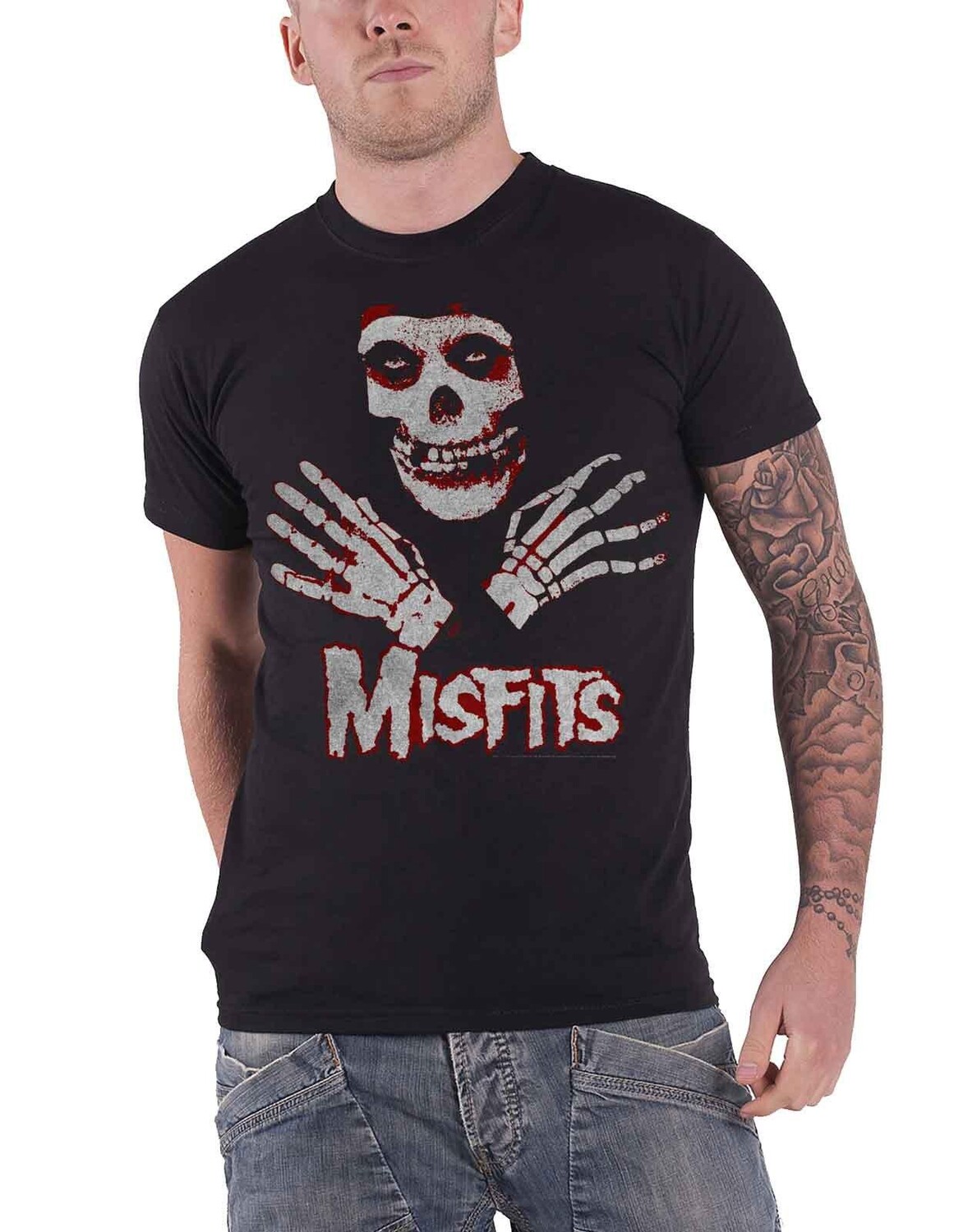 Футболка Jurek Hands Misfits, черный