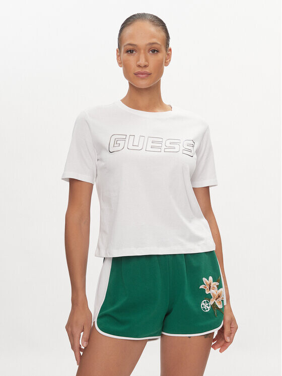 

Футболка свободного покроя Guess, белый