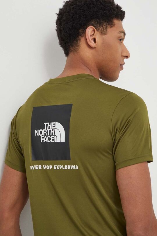 

Спортивная футболка Reaxion Red Box The North Face, зеленый