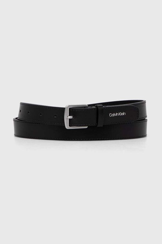 

Кожаный ремень Calvin Klein, черный