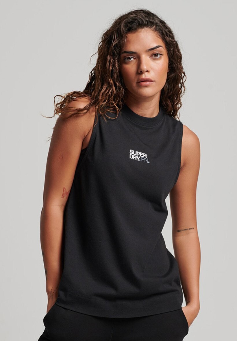 

Топ Superdry, черный