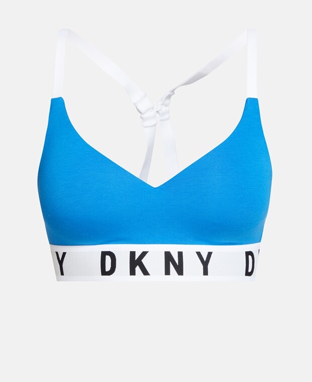 

Бюстгальтер с эффектом пуш-ап DKNY, синий