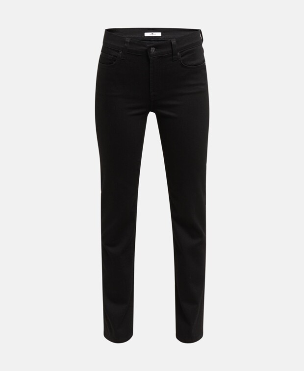 

Джинсы с вырезом 7 for all Mankind, черный