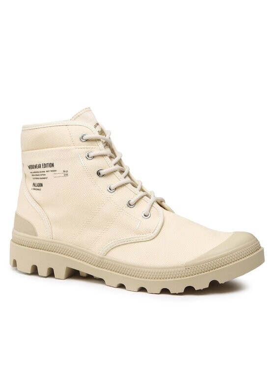 

Кроссовки из ткани Palladium, бежевый