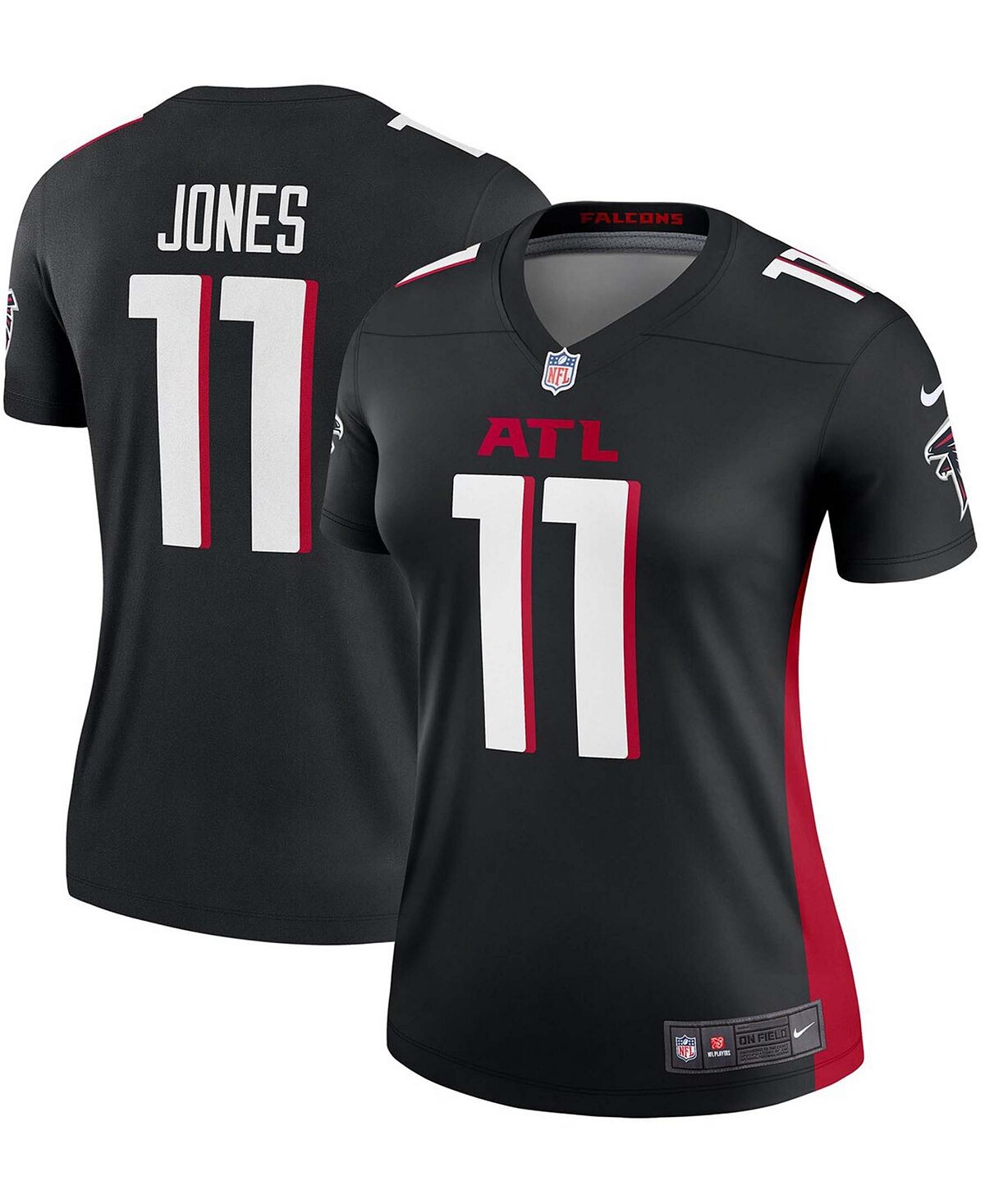 

Женская черная майка Julio Jones Atlanta Falcons Legend Nike, черный