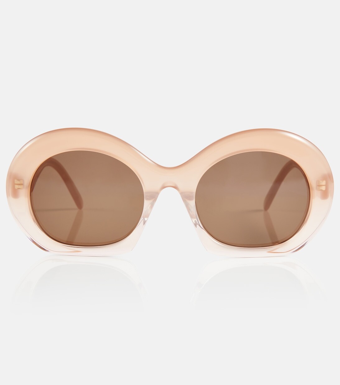 

Круглые солнцезащитные очки Loewe, розовый