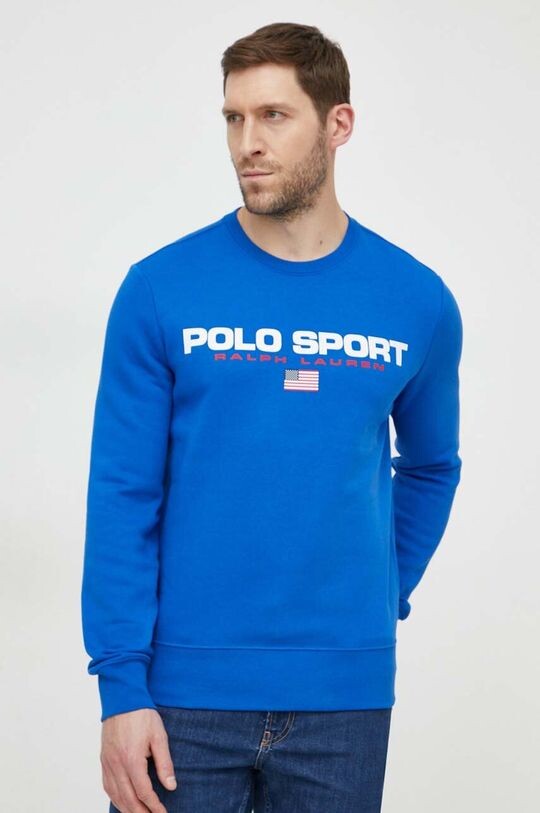 

Толстовка с капюшоном Polo Ralph Lauren, синий