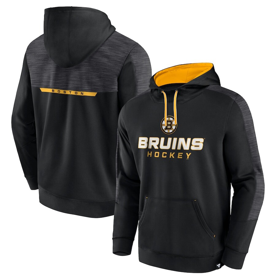 

Пуловер с капюшоном Fanatics Branded Boston Bruins, черный
