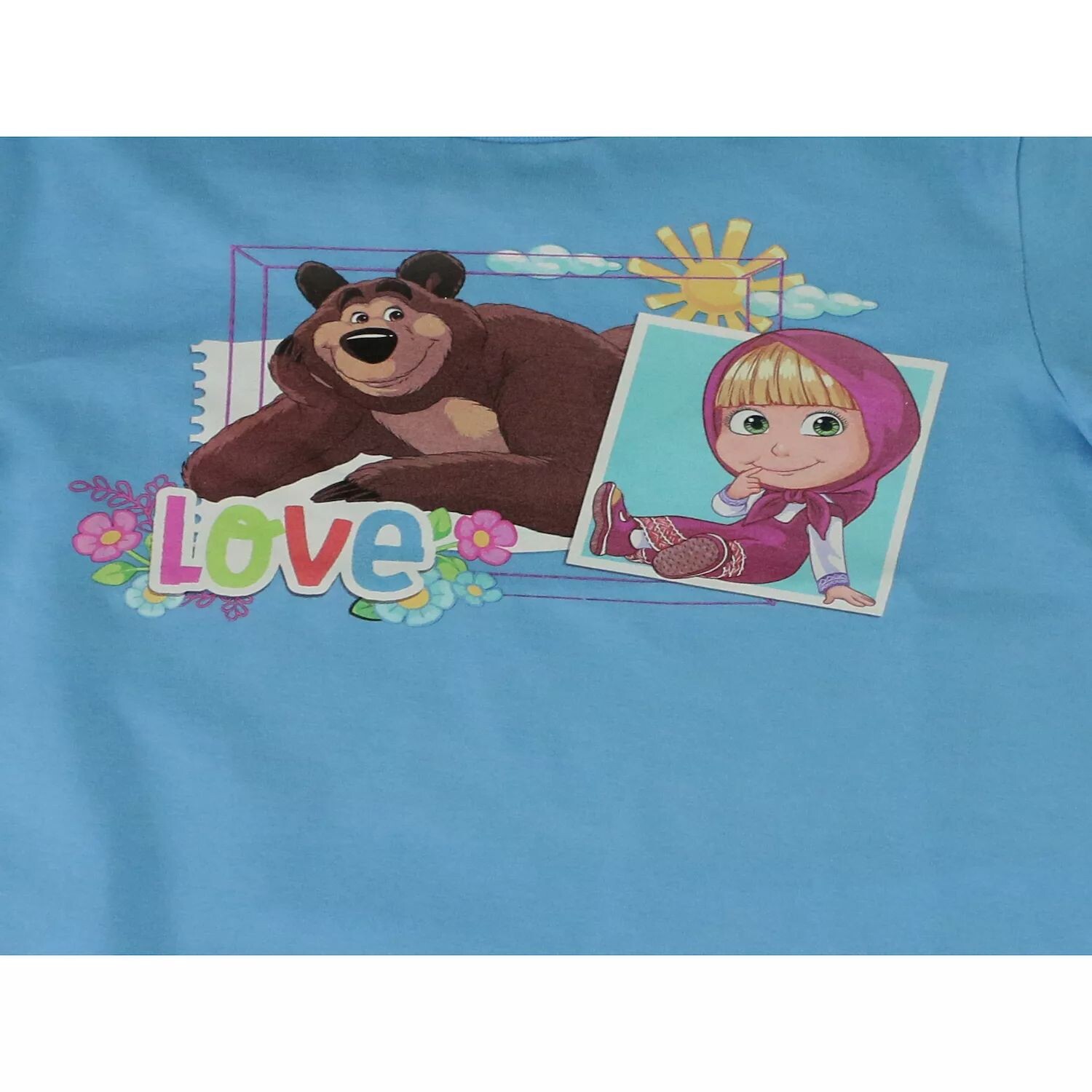 

Футболка с рисунком «Маша и Медведь» Masha And The Bear