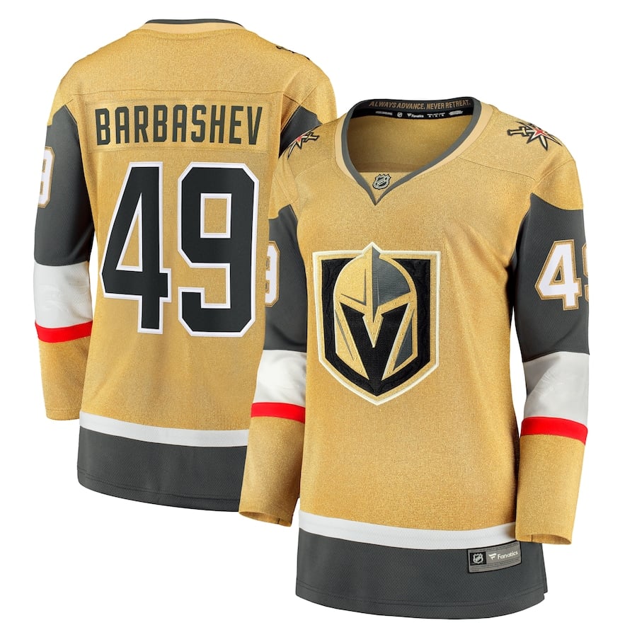 

Джерси Fanatics Branded Vegas Golden Knights, золотой