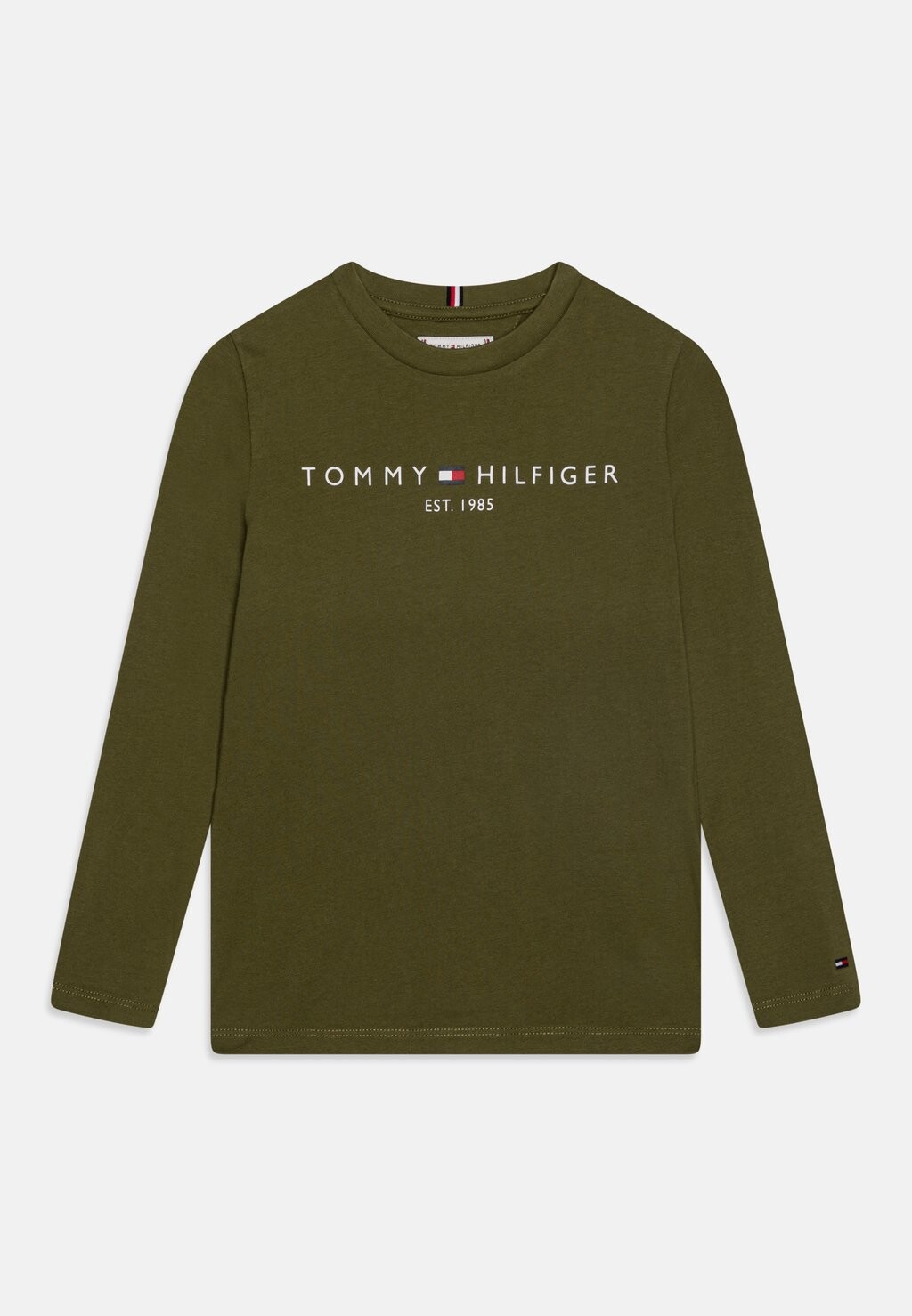 

Футболка с длинным рукавом Essential Tee Unisex Tommy Hilfiger, цвет putting green