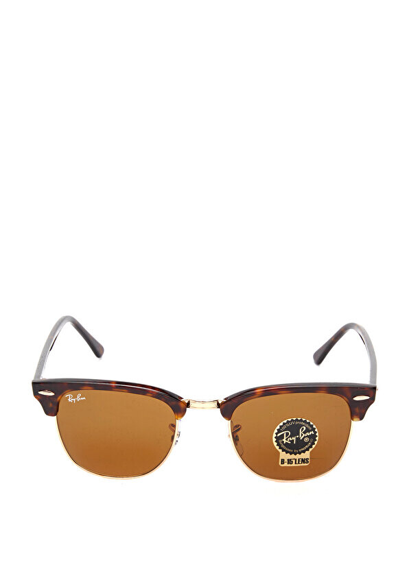 

Солнцезащитные очки квадратной формы с черепаховым узором Ray-Ban