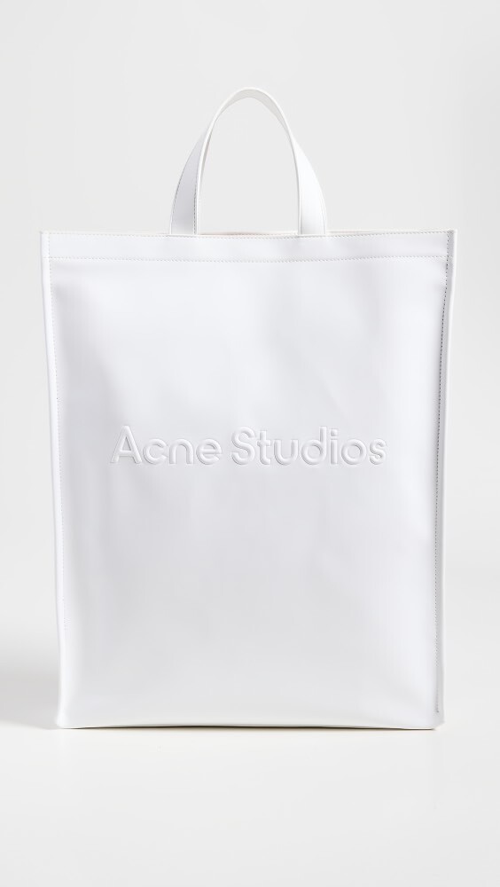 

Сумка-тоут Acne Studios Logo Shopper Ns, белый