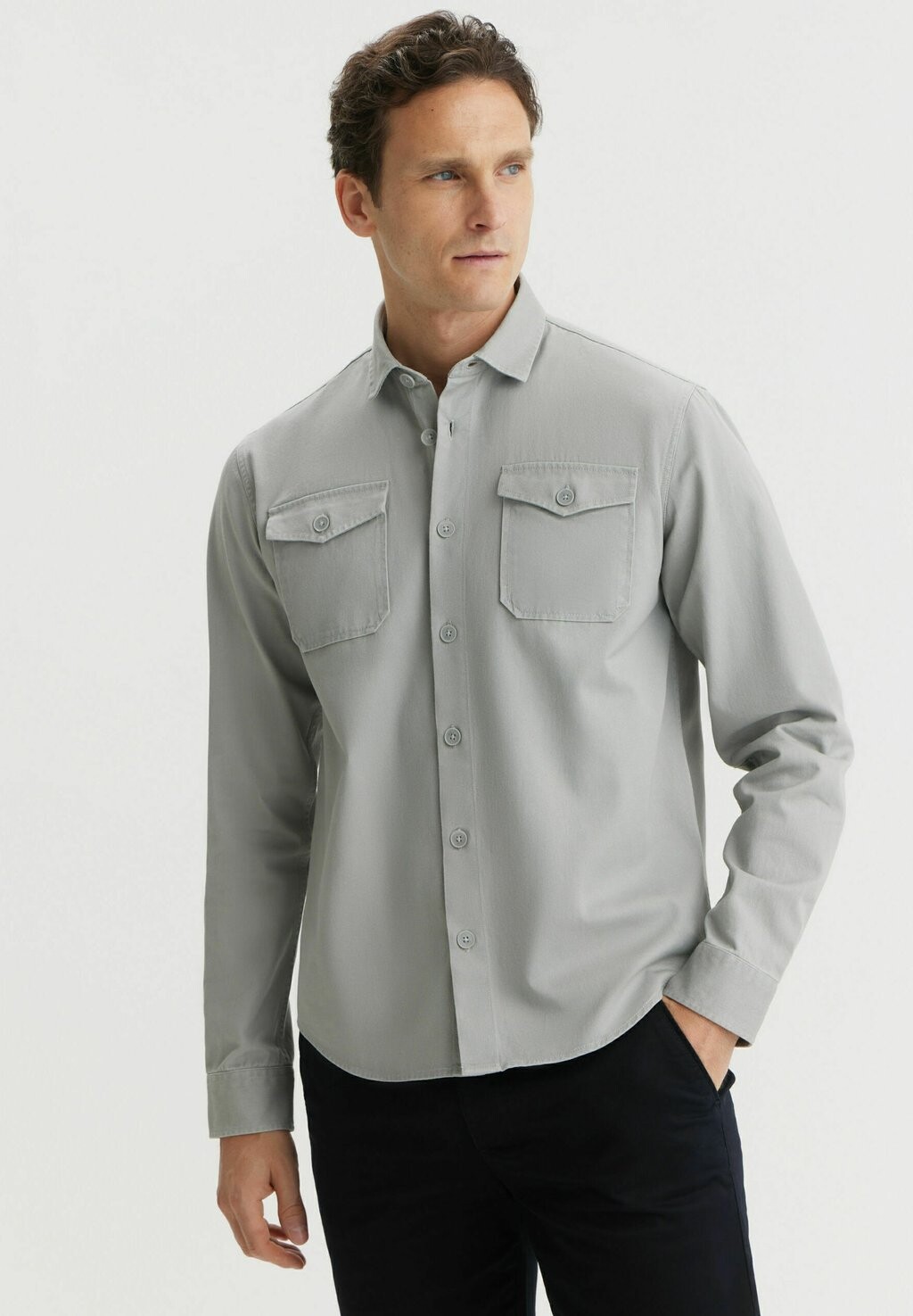 

Рубашка REGULAR FIT VISTULA, серый